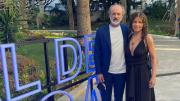 Carlos Alcántara y Jossie Lindley reaparecen juntos en la boda de su hijo mayor tras rumores de separación