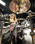 Baterista curicana se presentó en Lollapalooza Chile 2026