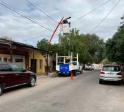 La Municipalidad lleva reconvertido con tecnología LED el 75 por ciento del alumbrado público