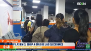Carnet en mano para votar: el requisito que genera filas en el Segip de Santa Cruz de la Sierra