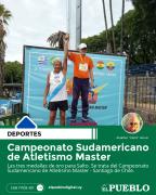 Campeonato Sudamericano de Atletismo Master ‣ Eleazar José Silva