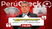 Es falso que la campaña de César Acuña sea financiada solo por él