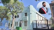Casa donde vivió expresidente Boric en barrio Yungay es puesta a la venta: $ 860 millones por 13 dormitorios, 9 baños y más