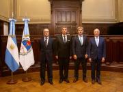 Juan Bautista Mahiques se reunió con la Corte Suprema y le prometió avanzar en la cobertura de más de 300 vacantes judiciales