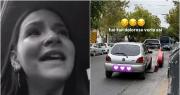 “Son gente de m ”: sanjuanina habló sobre el robo a su auto en pleno centro y se hizo viral