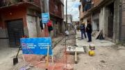 Avanza saneamiento hídrico y renovación urbana del Barrio El Corcho