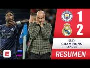 Resumen extendido, Real Madrid vs. Manchester City (2-1): goles en video de la Champions