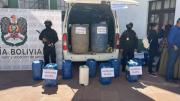 YPFB recibe en su planta de Qhora Qhora 841 litros de gasolina incautada en Sucre
