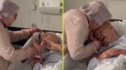 Hola, mi amor: Hombre de 90 años muere tras reencontrar a su esposa y hablarle en el hospital