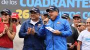 Ministro Diosdado Cabello: 70 % del territorio nacional cuenta con sus Cuadrantes de Paz (+Fotos)