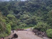 Fuerte temporal deja aisladas a 11 comunidades de Chaucha