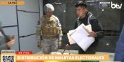 TED La Paz inicia distribución de material electoral a zonas alejadas