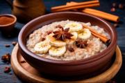Desayuno nutritivo y super económico: papilla de avena con dos ingredientes muy populares y a bajo costo