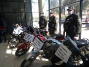 Diprove gestiona recuperación de cuatro motocicletas en Tarija y pide a la población reforzar medidas de seguridad