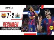 Video, goles y resumen: Barcelona vs. Newcastle (7-2), por los octavos de final