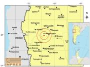 El temblor en San Juan que se sintió en Mendoza