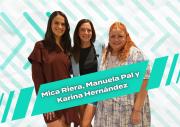 Mica Riera, Manuela Pal y Karina Hernández desmenuzan el caos, el humor y la incomodidad del Chat de mamis: Normalicemos pensar