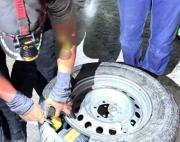 Hallan droga en llanta de vehículo en la carretera Bioceánica