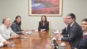 Senadora Balladares (RN) lidera gestiones en ministerios junto a alcaldes del Maule
