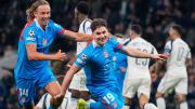 Con gol de Álvarez, el Atlético de Madrid cayó ante el Tottenham de Romero, pero avanzó a cuartos de la Champions