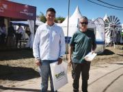 Como parte de la delegación de empresas de Santa Fe en ExpoActiva, ofrecen silos de bolsa CoverBag además de otros productos
