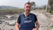 Impactante video: corresponsal es atacado por las fuerzas israelíes en el Líbano
