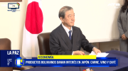 Japón busca importar carne, vino y café bolivianos