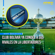 Club Bolívar ya conoce a sus rivales en la Libertadores