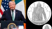 Comisión elegida por Donald Trump aprobó acuñar moneda de oro con su imagen por los 250 años de independencia de EE.UU.