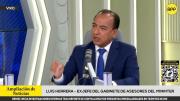 Luis Herrera: El Estado invierte menos de un sol por peruano para fortalecer a la Policía