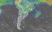 Pronóstico: publican el mapa de las tormentas durante el fin de semana largo