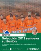 Selección 2013 renueva su ilusión ‣ Marcelo Galarza