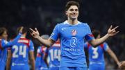 Julián Álvarez, figura total: gol, asistencia y pase a cuartos para el Atlético de Madrid en Champions League