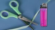 Para mejorar tu costura: te explico cómo afilar una tijera con un DIY y un encendedor