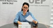 Yajaira San Martín es designada vocal electoral del TED de Santa Cruz en representación del Ejecutivo
