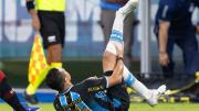 La escalofriante lesión de Marlon, el defensor de Gremio, que causó gran preocupación en Brasil