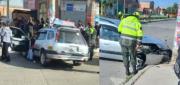 AUTO EMBISTE A UNA MUJER EN EL ALTO CUANDO ESPERABA TRANSPORTE
