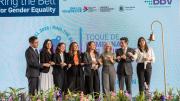 BBV reconoce a BancoSol en el Ring the Bell por su liderazgo en bonos de género
