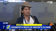 Senadora exige investigar muerte de conscripto en Pando