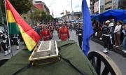 Presidente Rodrigo Paz encabeza el traslado de los restos de Eduardo Abaroa