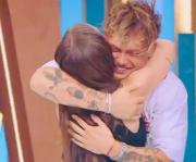 ¿Reconciliados?: Evangelina e Ian Lucas, a los abrazos