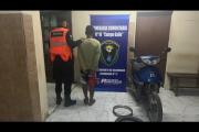 Detienen a un joven tras hallar motocicleta vinculada a un robo en Alberdi