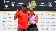 Tenis: Inés Bustillos brilla en Brasil y logra el subcampeonato