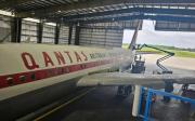 El histórico Boeing 707 de Qantas propiedad de John Travolta tendrá nueva vida en un museo