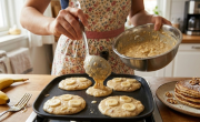 La receta de los pancakes virales de banana, con solo dos ingredientes