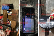 Al volver a su casa, una joven halló su celular destrozado y todo revuelto