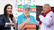 Datum: Fujimori, López Aliaga y López Chau lideran la intención de voto, pero más de 50% de electores aún no se decide