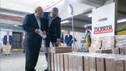 ONPE entregó a la Cancillería el material electoral que será utilizado para que peruanos voten en el extranjero