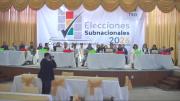 TSE presentará resultados preliminares de gobernaciones y alcaldías a las 21:00
