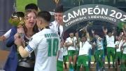 El momento en que Santiago Wanderers levantó la Copa Libertadores Sub 20